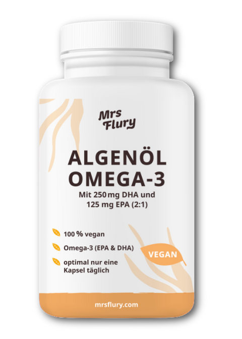 Algenöl Omega-3 Kapseln vegan 75 Stück