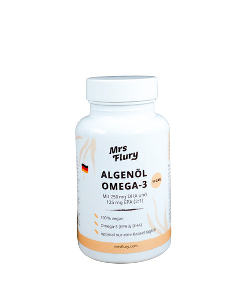 Algenöl Omega-3 Kapseln vegan 75 Stück