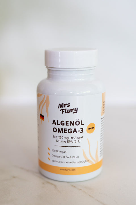 Algenöl Omega-3 Kapseln vegan 75 Stück