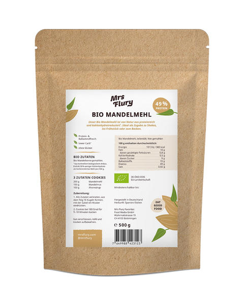 Bio Mandel Protein (Mandelmehl) 500g
