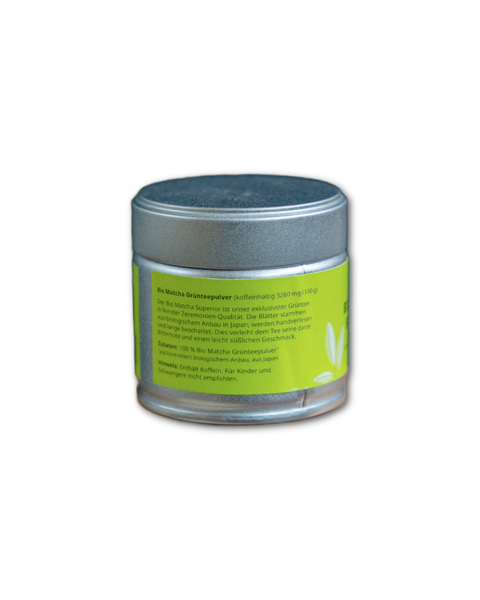Bio Matcha Superior - Grünteepulver in Premium Qualität