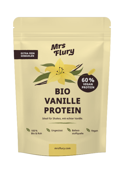 Bio Vanille Protein vegan 60% Proteingehalt 250g