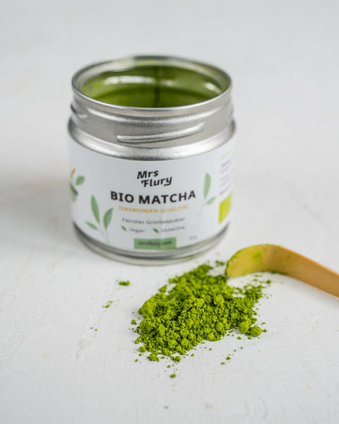 Bio Zeremonien Matcha 30 g - Grünteepulver von höchster Qualität