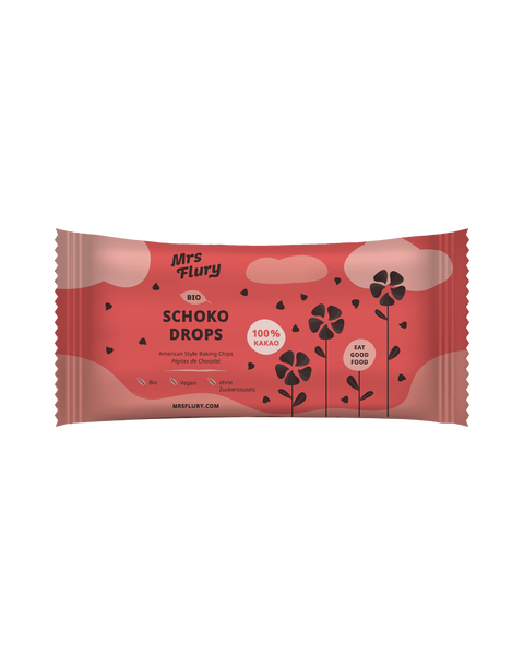 Bio Schoko Drops 100% Kakao American Style Baking Chips 250g
