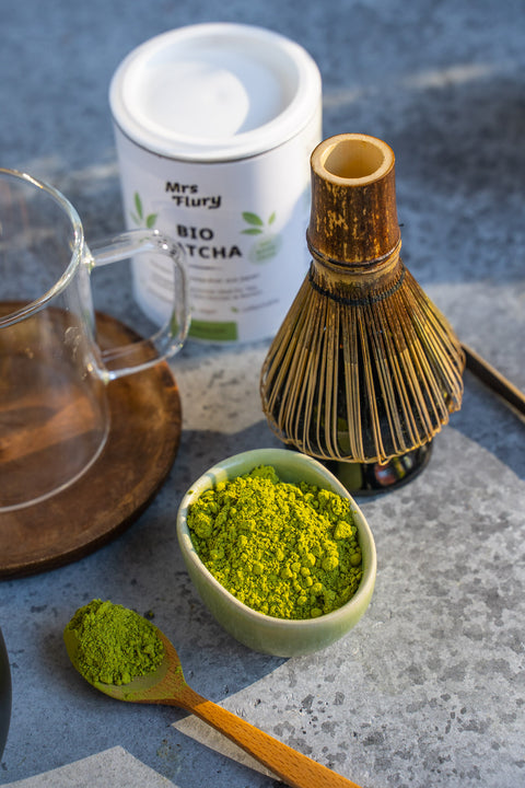 Bio Matcha Pulver aus Japan 100g