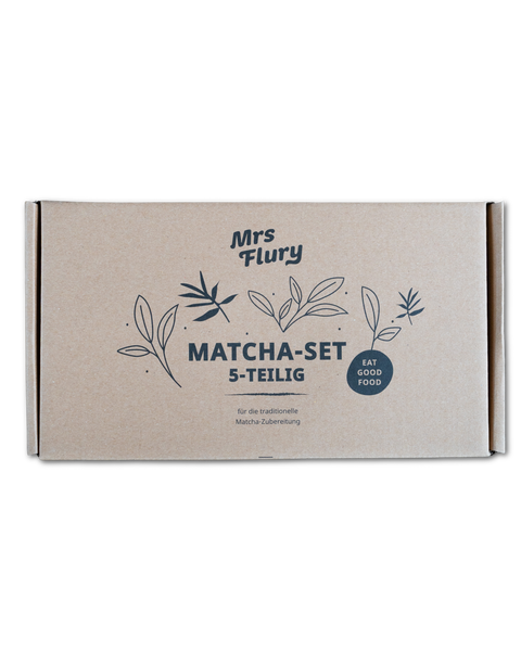 Mrs Flury Matcha-Set 5-teilig - für die traditionelle Matcha Zubereitung