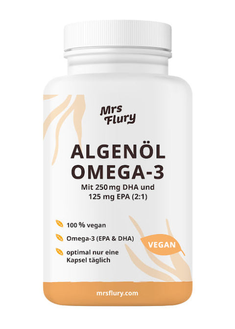 Algenöl Omega-3 Kapseln vegan 75 Stück