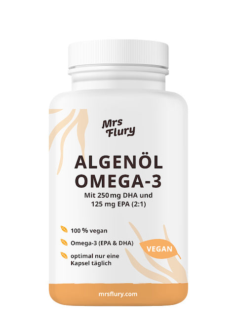 Algenöl Omega-3 Kapseln
