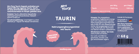 Taurine Capsules