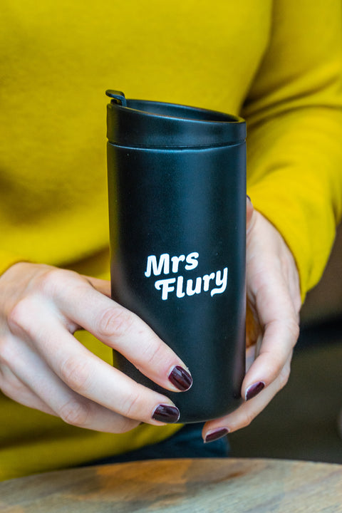 Mrs Flury Miir 360 Traveller Black Becher 350ml