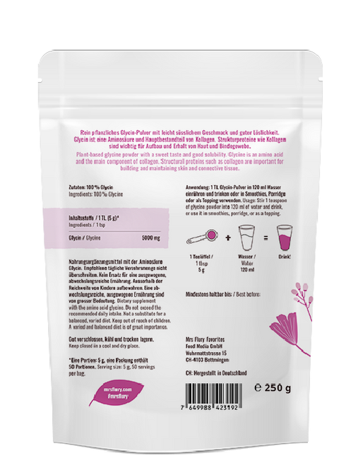Glycin Pulver 250g