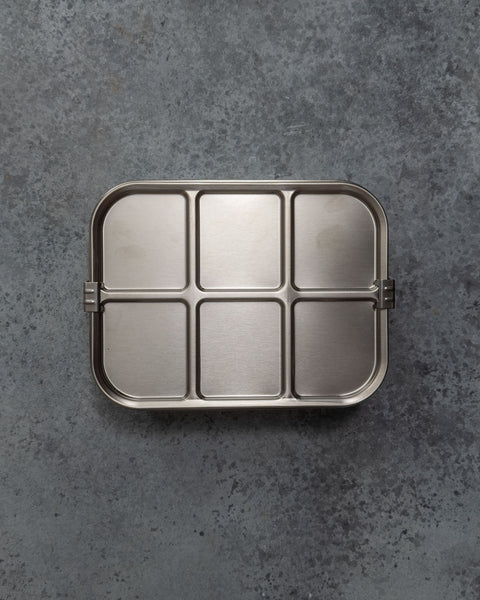 Bento Box - Lunchbox - 1'600ml - Edelstahl 3 Fächer - wasserdicht