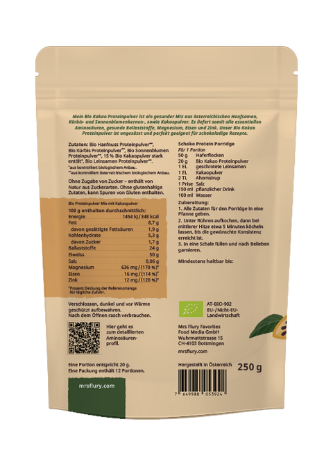 Bio Kakao Protein vegan 250 g