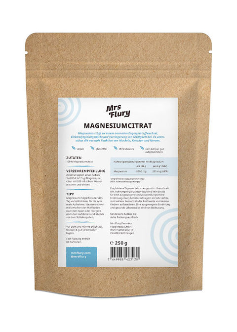 Magnesiumcitrat 250g