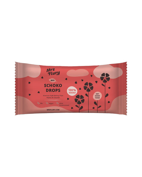 Bio Schoko Drops 100% Kakao American Style Baking Chips vegan