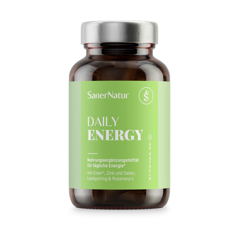 SanerNatur Daily Energy Kapseln vegan 60 Stück