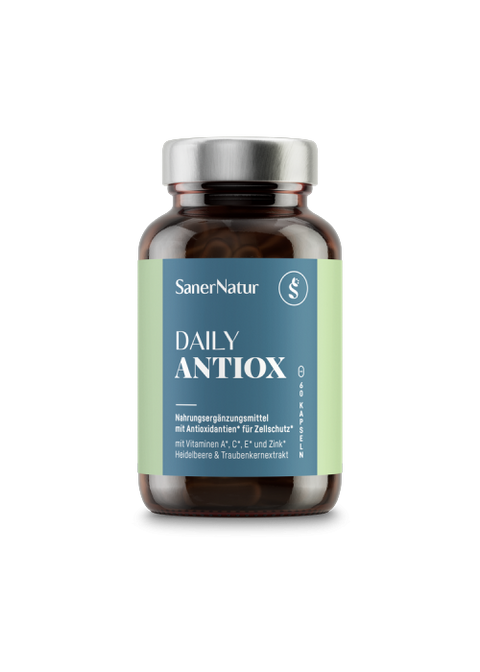 SanerNatur Daily Antiox Kapseln vegan 60 Stück