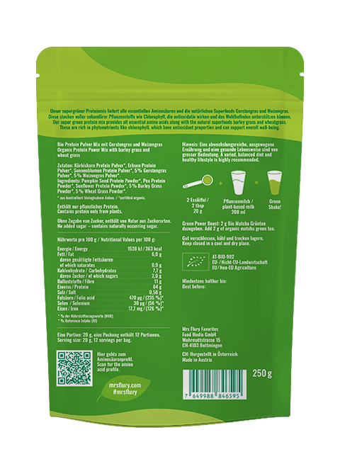 Bio Green Power Protein vegan 250g