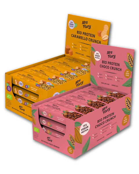 Crunchy Riegel Bundle 2 Boxen à 15 Stück