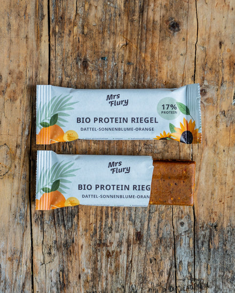 Bio Protein Riegel Sonnenblumen-Orange 17% PROTEIN 35 g
