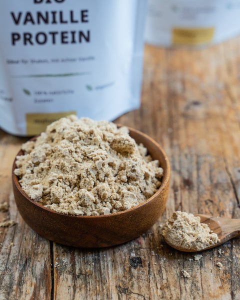 Bio Vanille Protein vegan 60% Proteingehalt 250g